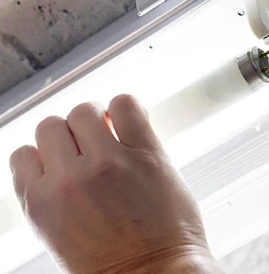 Montage van LED-verlichting